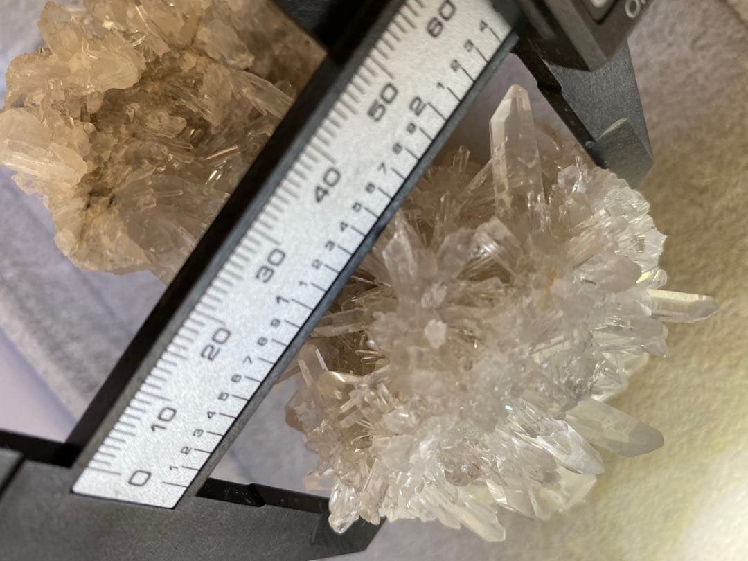 T1013-3広西産 結晶花水晶クラスター 天然石 原石 菊花水晶