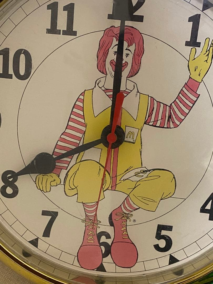 マクドナルド　時計　ドナルド　70's ビンテージ　アンティーク