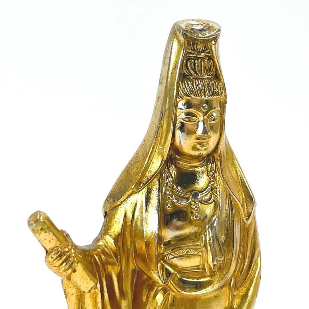 観音菩薩像 白衣観音像 牧田秀雲 作 仏像 立像 銘 仏像美術 工芸 菩薩 菩薩