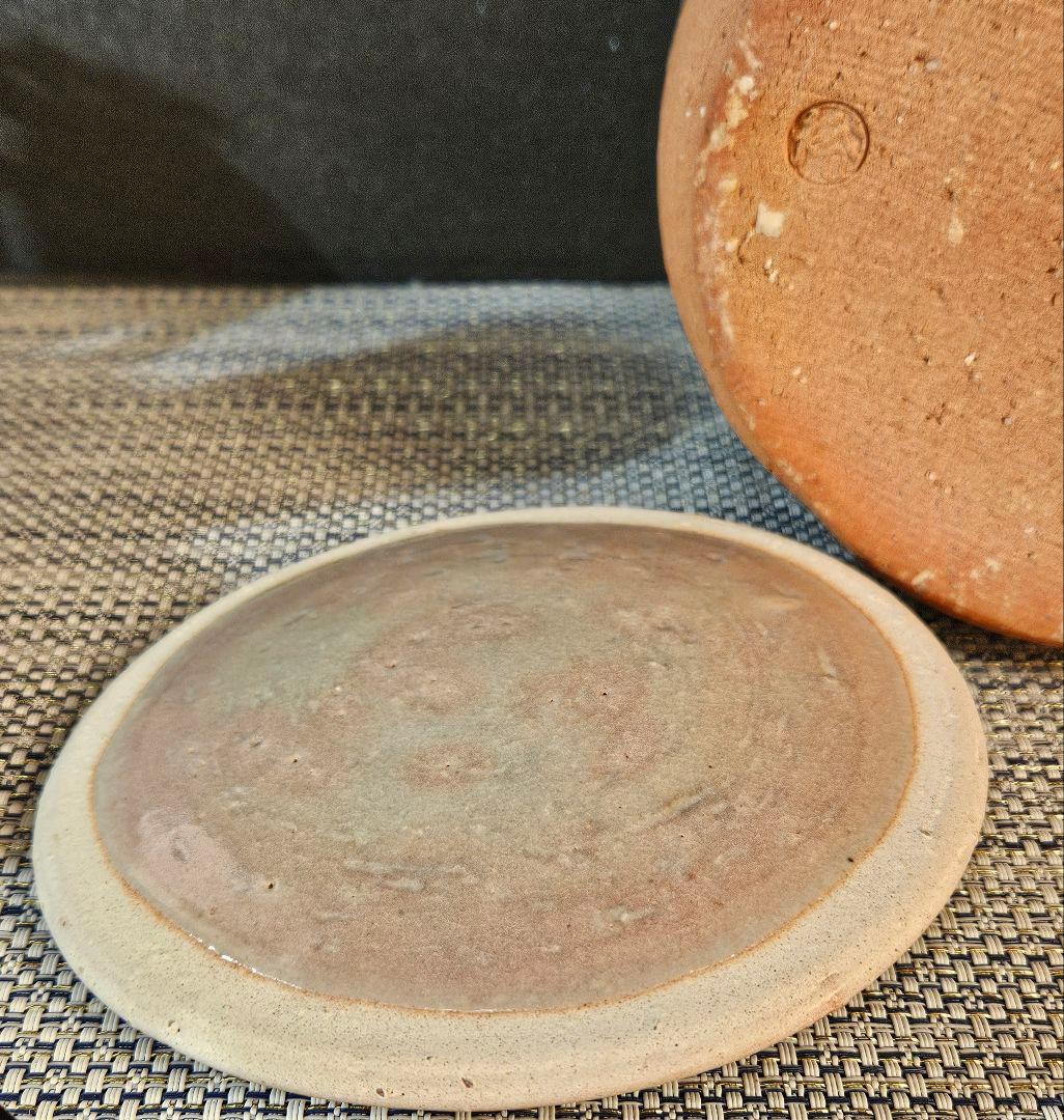 県無形文化財 日本工芸会正会員 名工 岡田裕 作 萩焼 水指