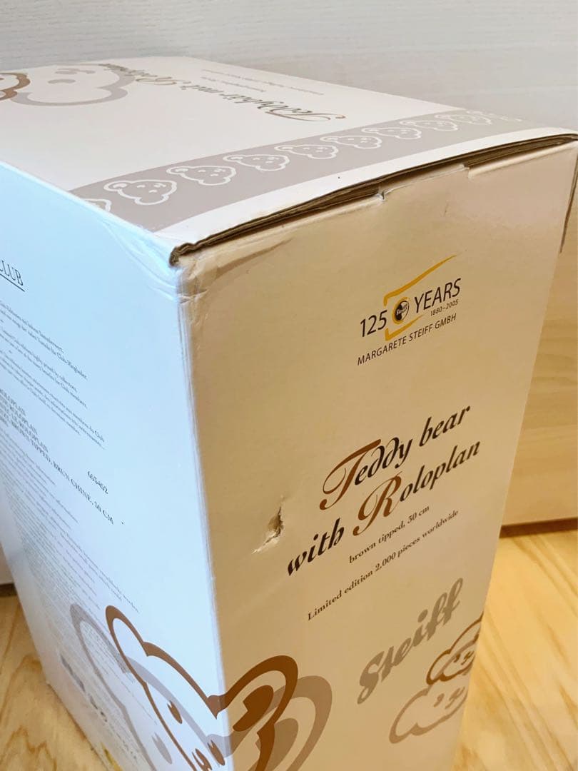 Steiff シュタイフ 限定2000体 テディベア Roloplan 美品