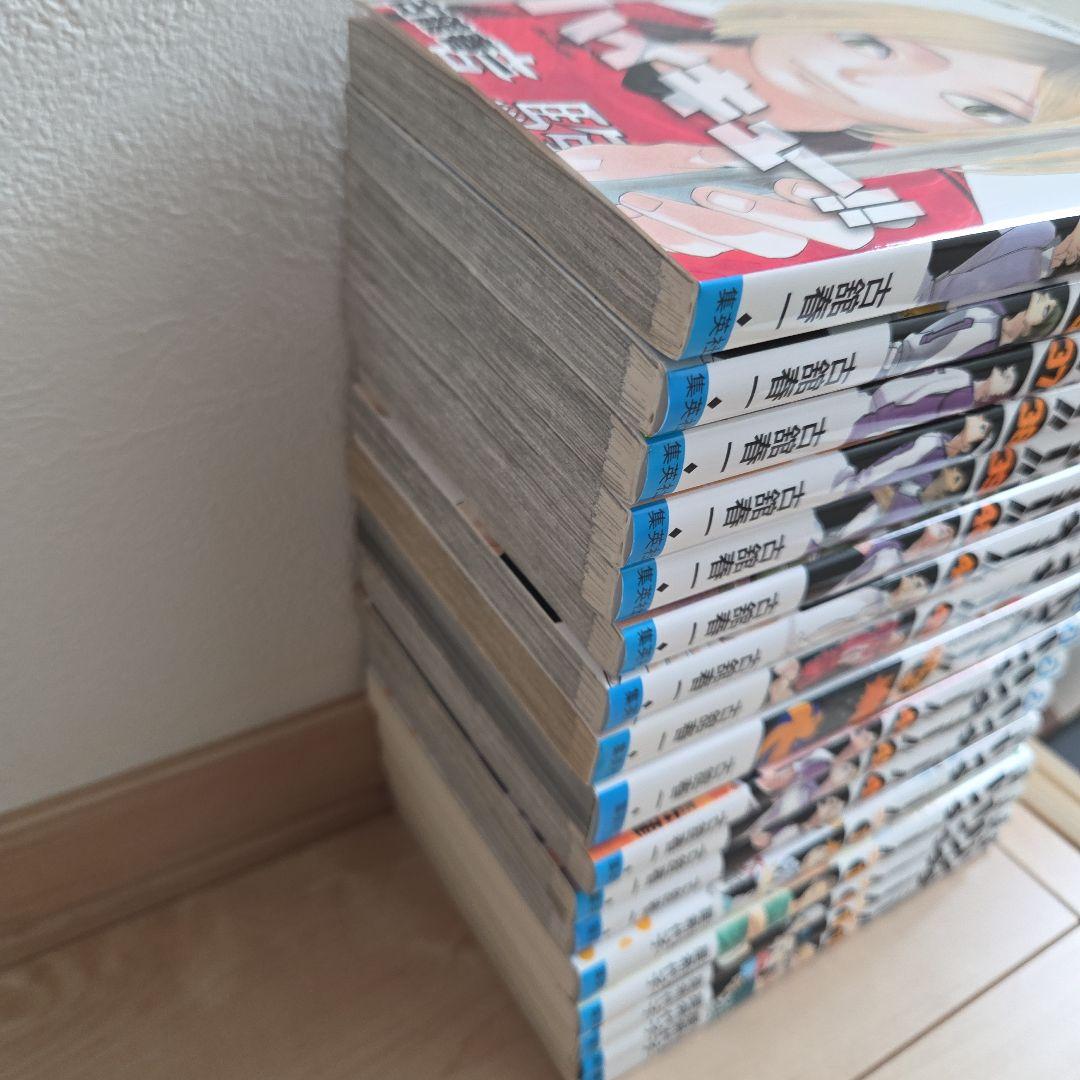 最終値下ハイキュー!! 1-45全巻コンプリートガイドブック 排球本!小説1-5