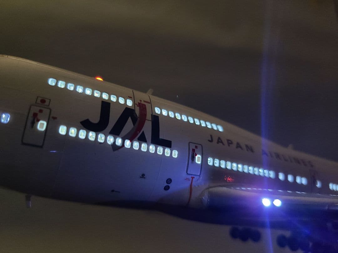 JAL BOEING 747-400 LED仕様 完成品