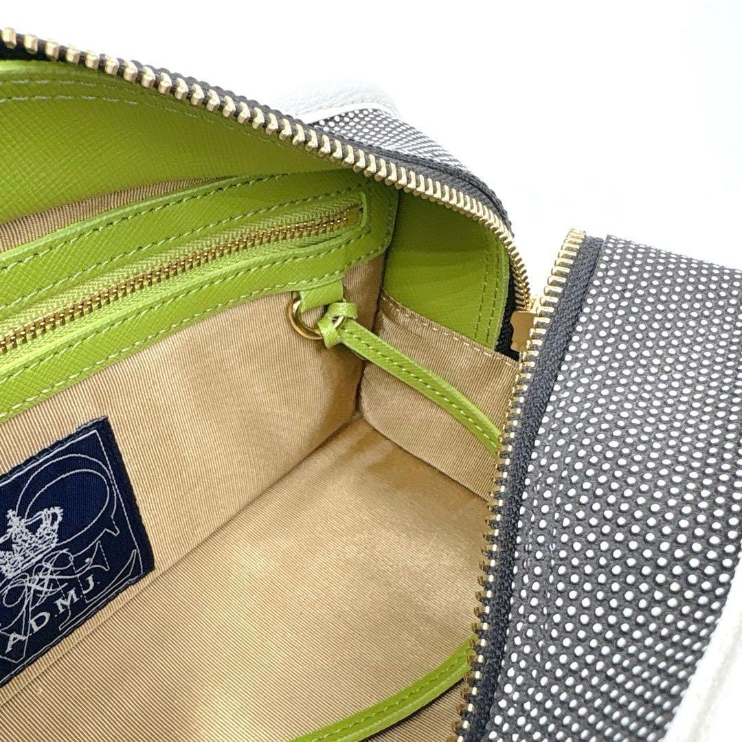 【極美品】A.D.M.J. エーディーエムジェー 2way ショルダーバッグ