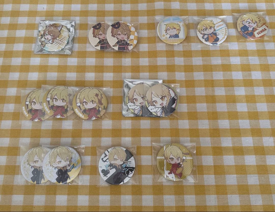 浦島坂田船 缶バッジ センラ多め