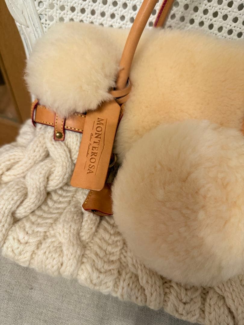 ムートンバッグ　monterosa モンテローザ muku ムク　大サイズ