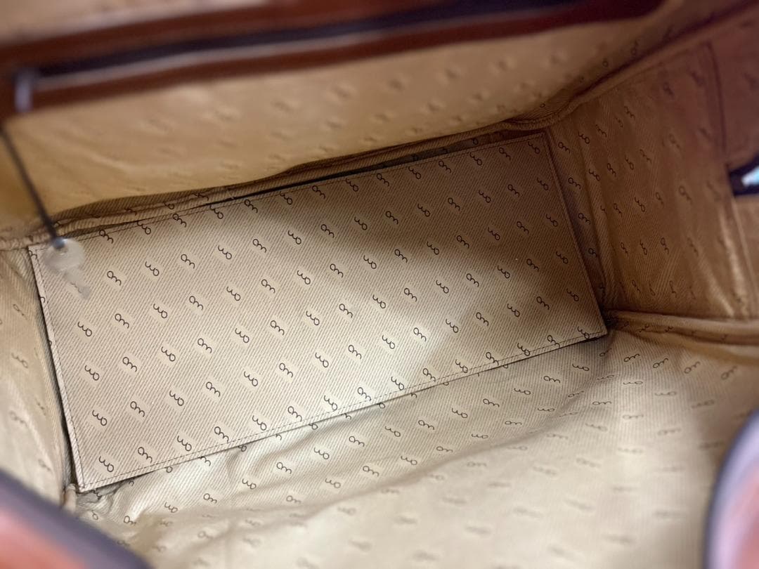 ☆美品☆MARUEM 本革 スクエア ボストンバッグ 旅行鞄 レトロ キャメル