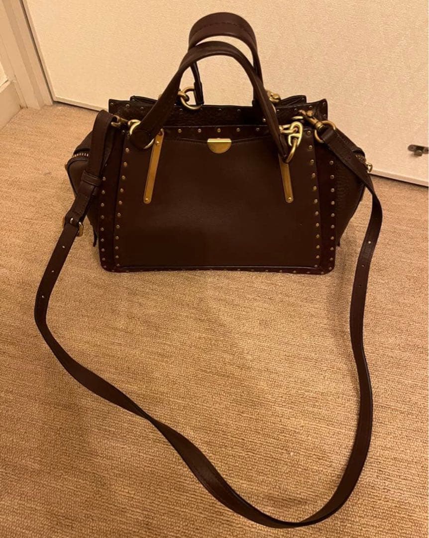 ⭐︎ syouta⭐︎COACH ドリーマー ウィズ リベット ハンドバッグ