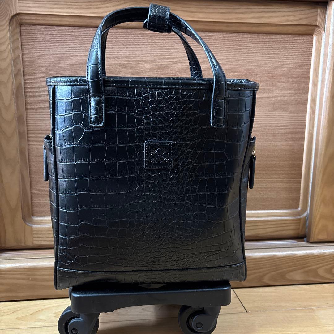 SWANY スワニー クロコダイル柄キャリーバック 完売品 レア - メルカリ