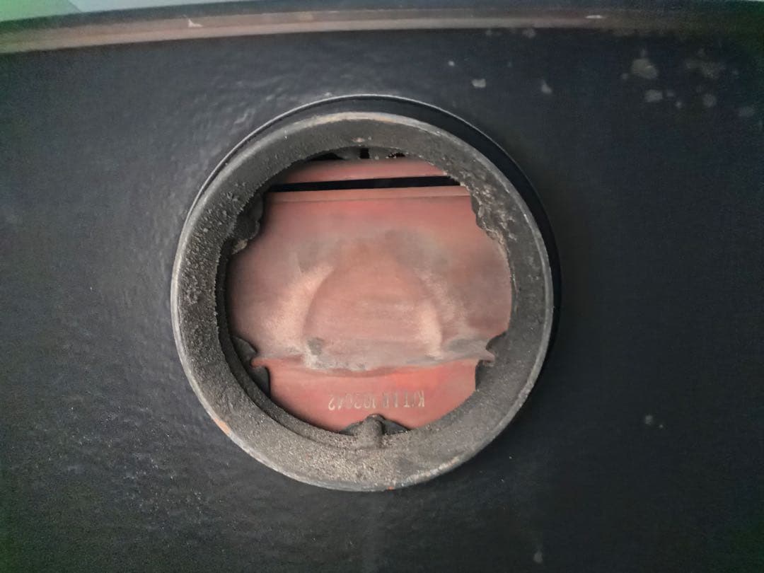 Ｋ 薪ストーブ　ヨツール　Ｆ３　煙突6本二重煙突3本　付属品他　JOTUL