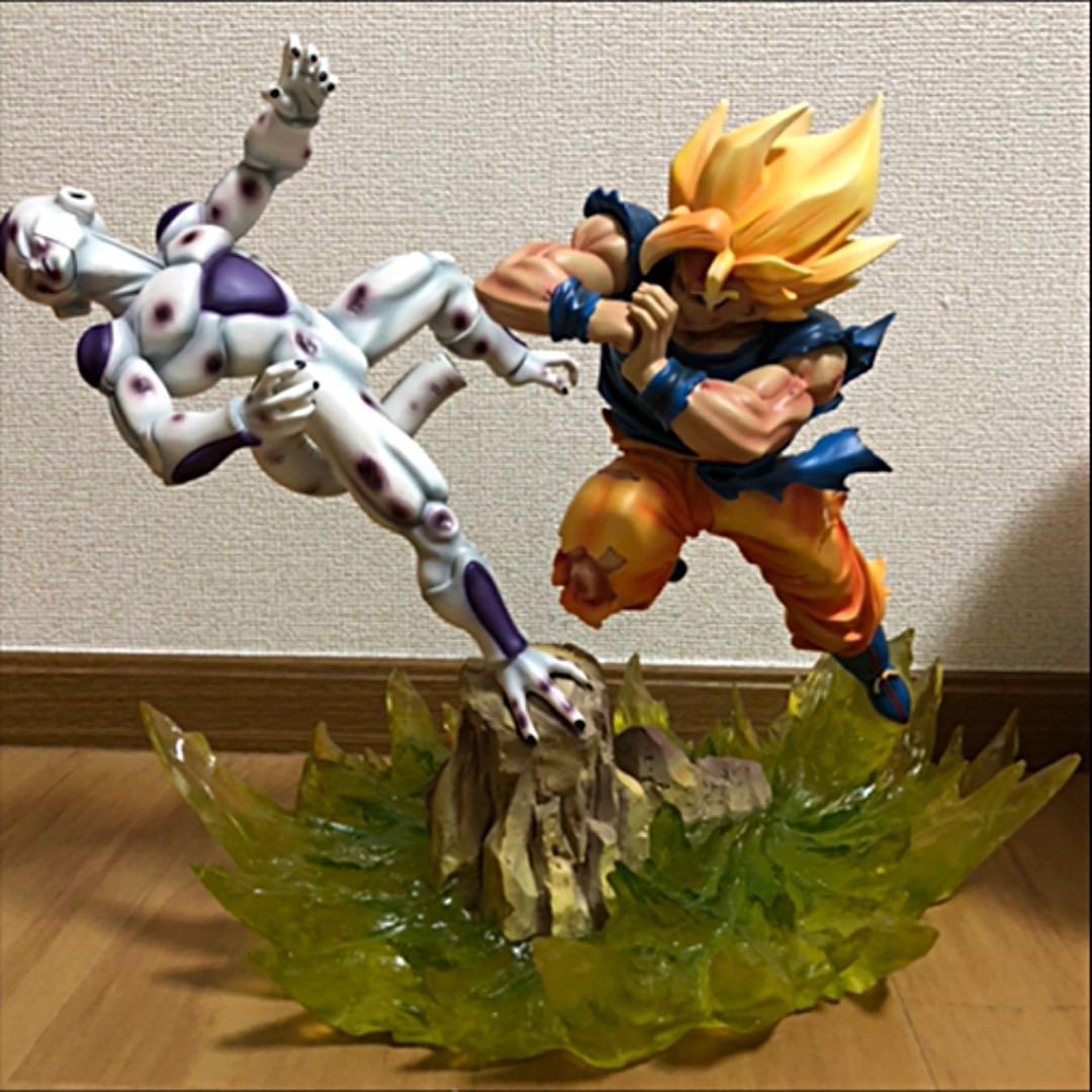 土日値下げ ドラゴンボール ガレージキット 超サイヤ人孫悟空 フリーザ