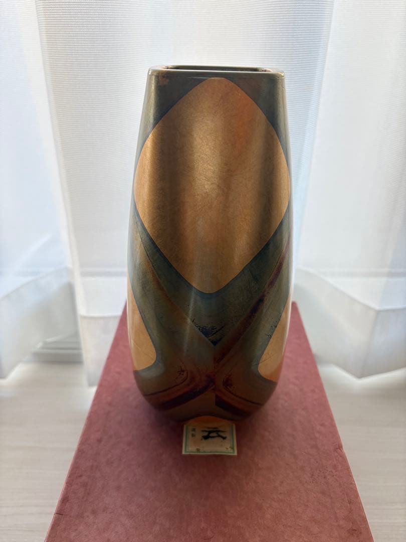 金沢箔芸 金箔の花瓶