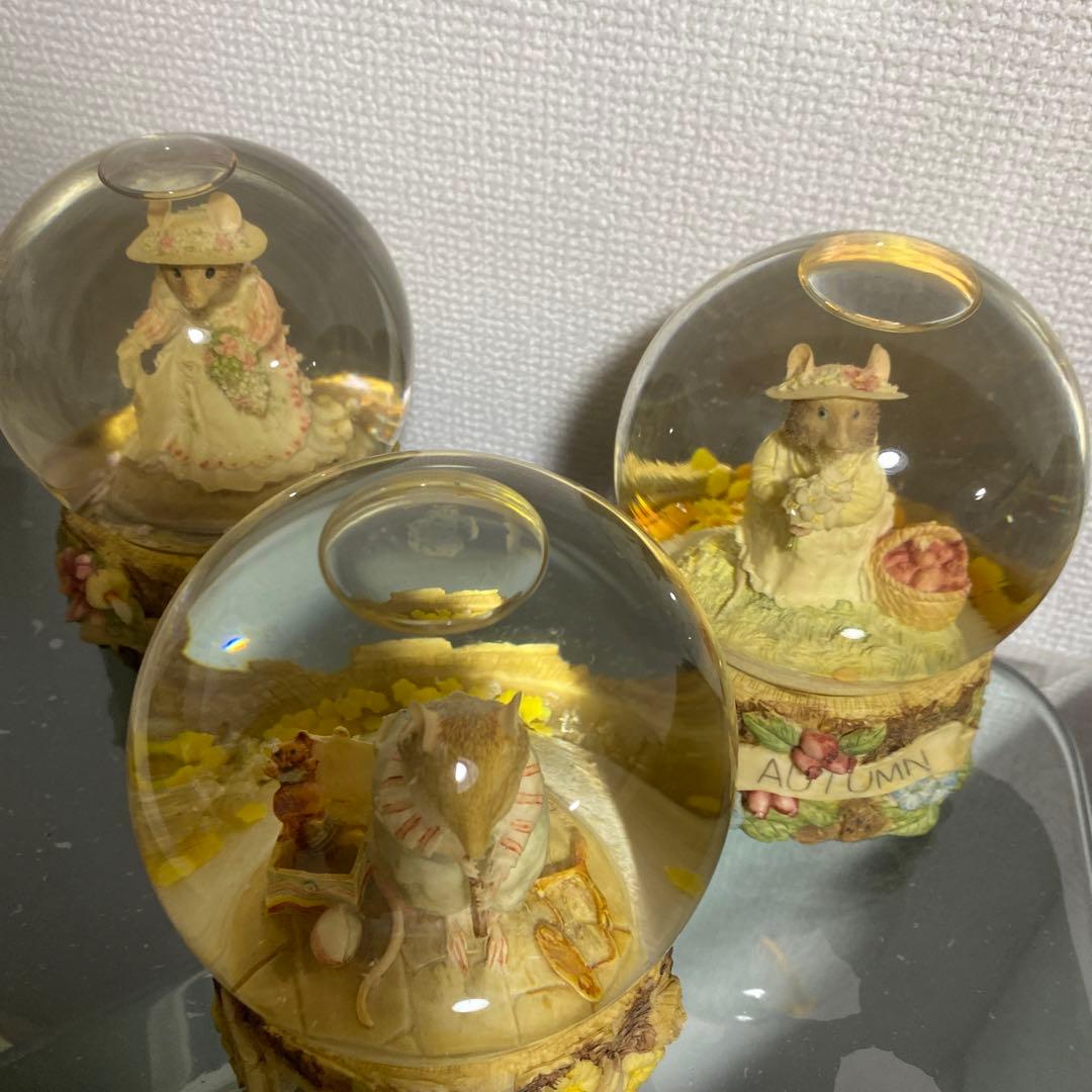 1989 エネスコ ブランブリーヘッジ スノードーム スノーグローブ