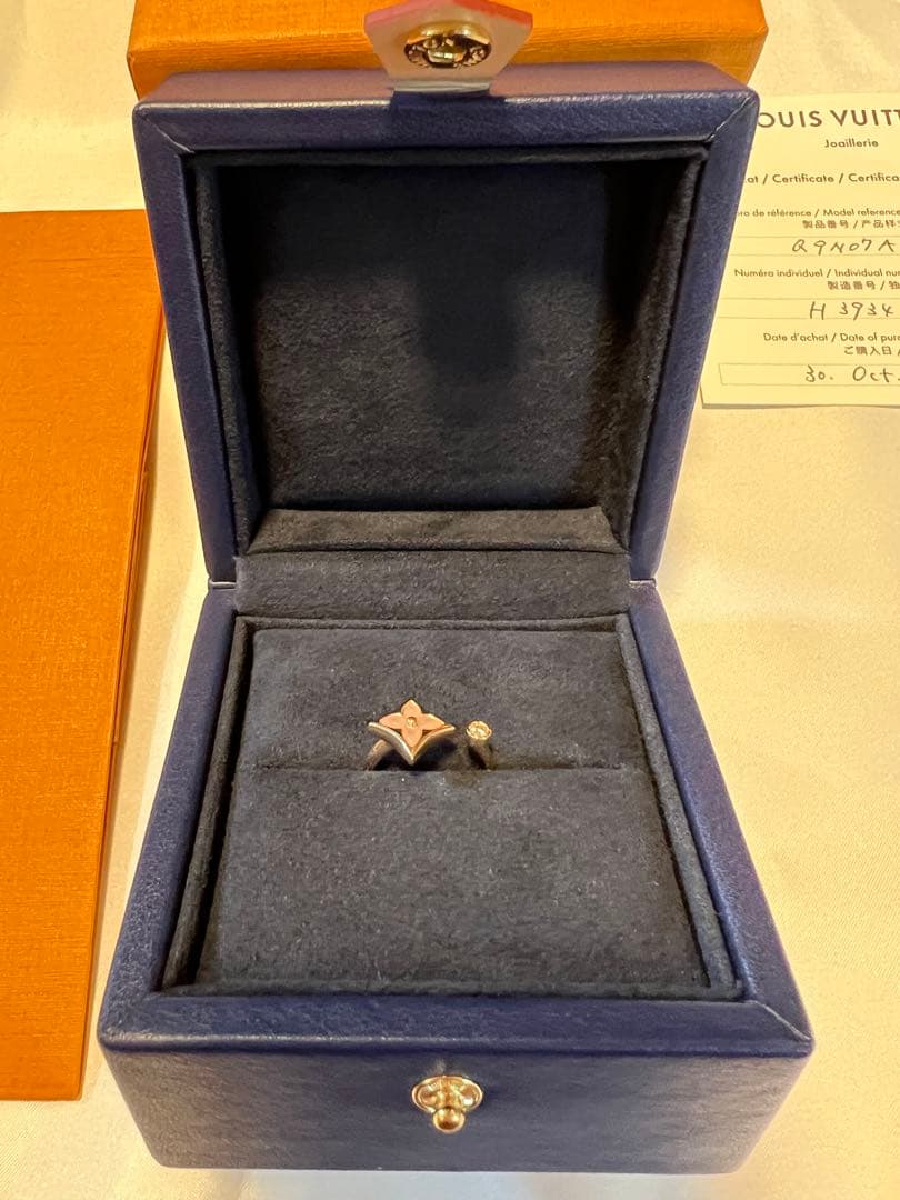 LOUIS VUITTON(ルイ・ヴィトン) リング スター ブロッサム ミニ