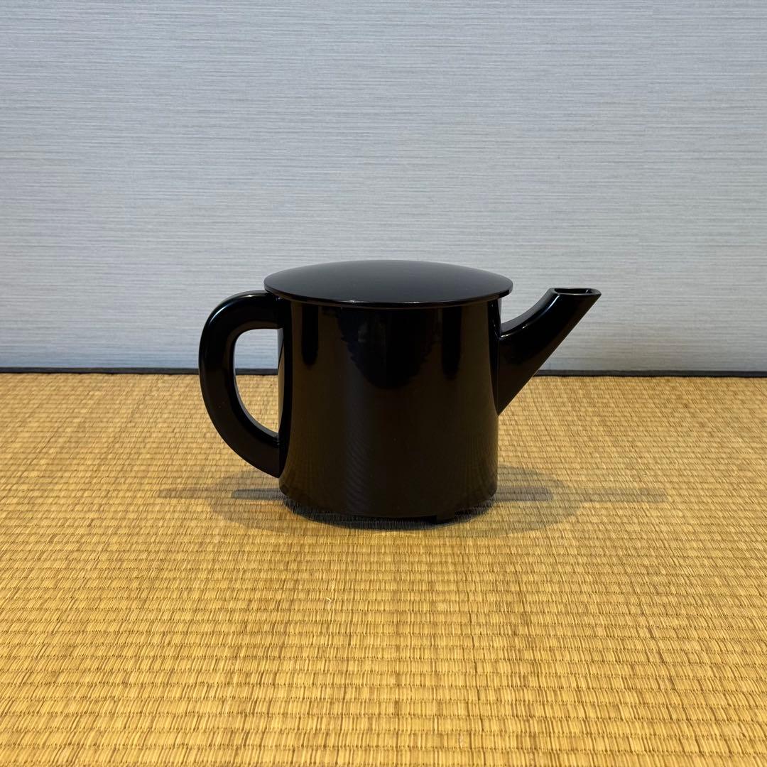 漆匠 鈴木表朔 作 利休形 両次 一組 共箱 本堅地塗器 茶懐石道具 美品