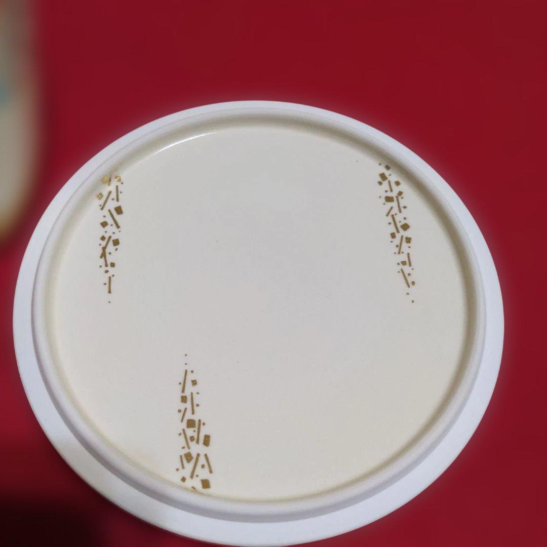 京焼 清水焼 中村秋峰造 仁清扇絵草花絵 水指