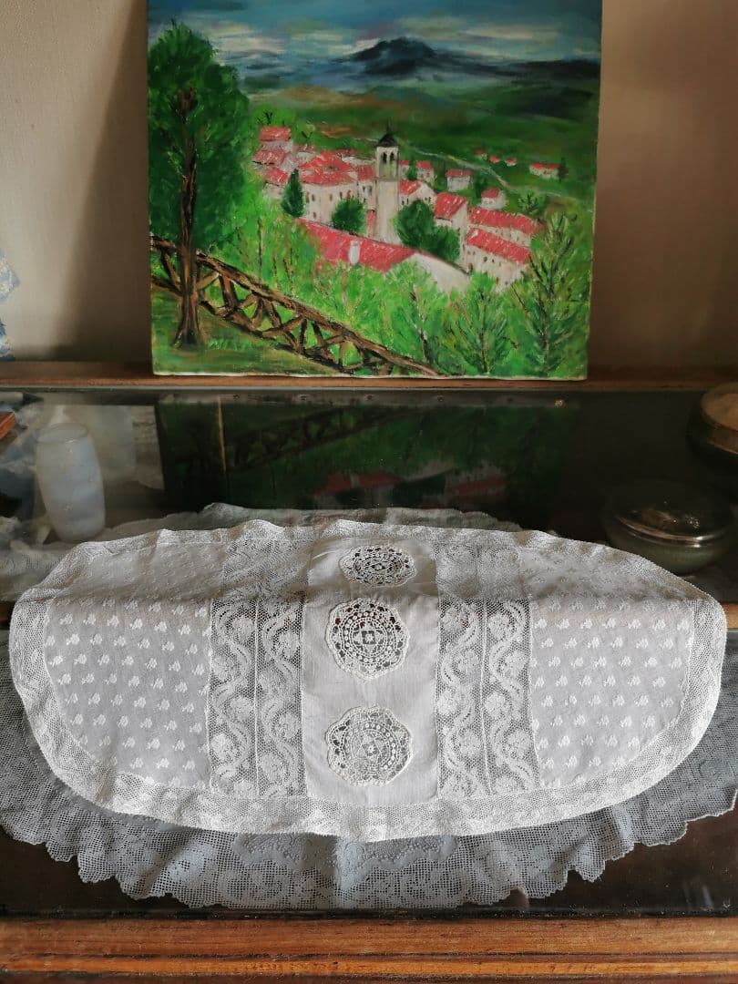 アンティーク フランス 可憐で優美なノルマンディーレース 44