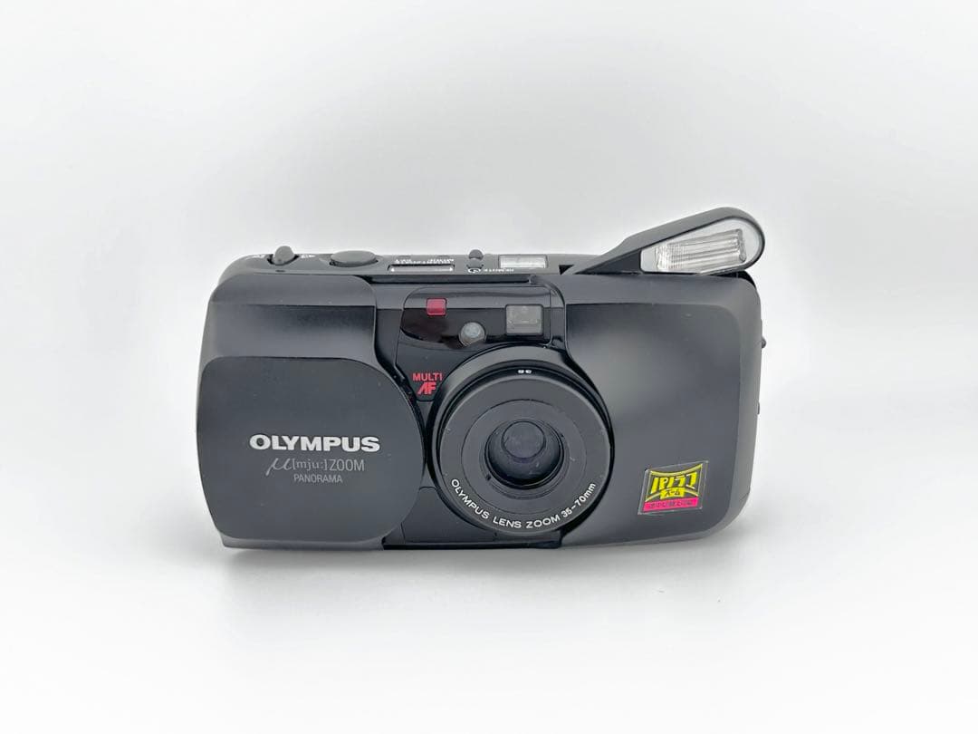 完動品】 OLYMPUS μ PANORAMA フィルムカメラ 動作確認済み 動作OK