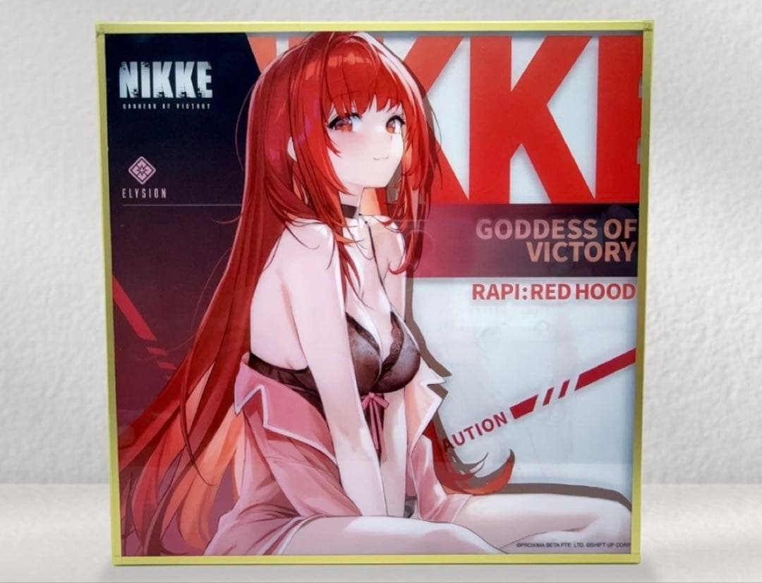 ☆コミケ 冬コミ C107 NIKKE アクリル色紙 ラピ：レッドフード