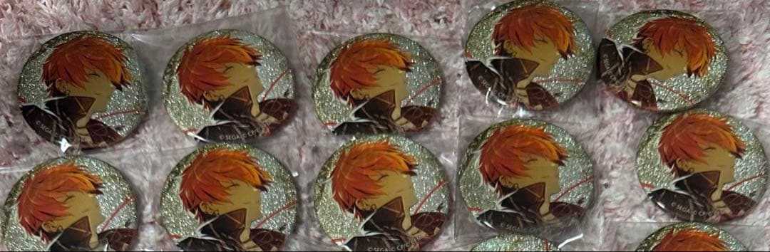 プロセカ 東雲彰人 グリッター缶バッジ 26b