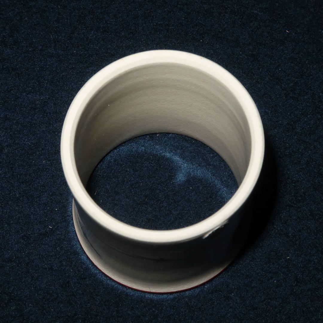 茶道具】加藤利昇作 仁清写松葉蓋置