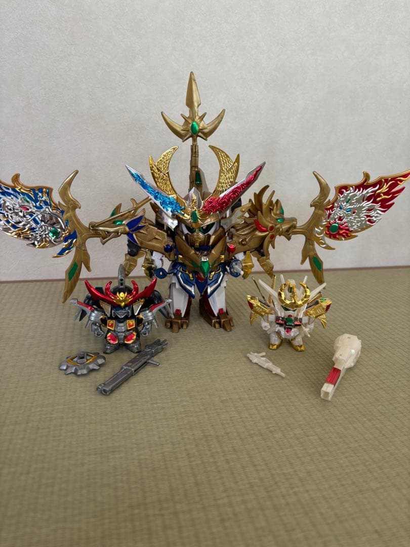 超SD戦国伝 武神輝羅鋼 輝神大将軍獅龍凰+おまけ