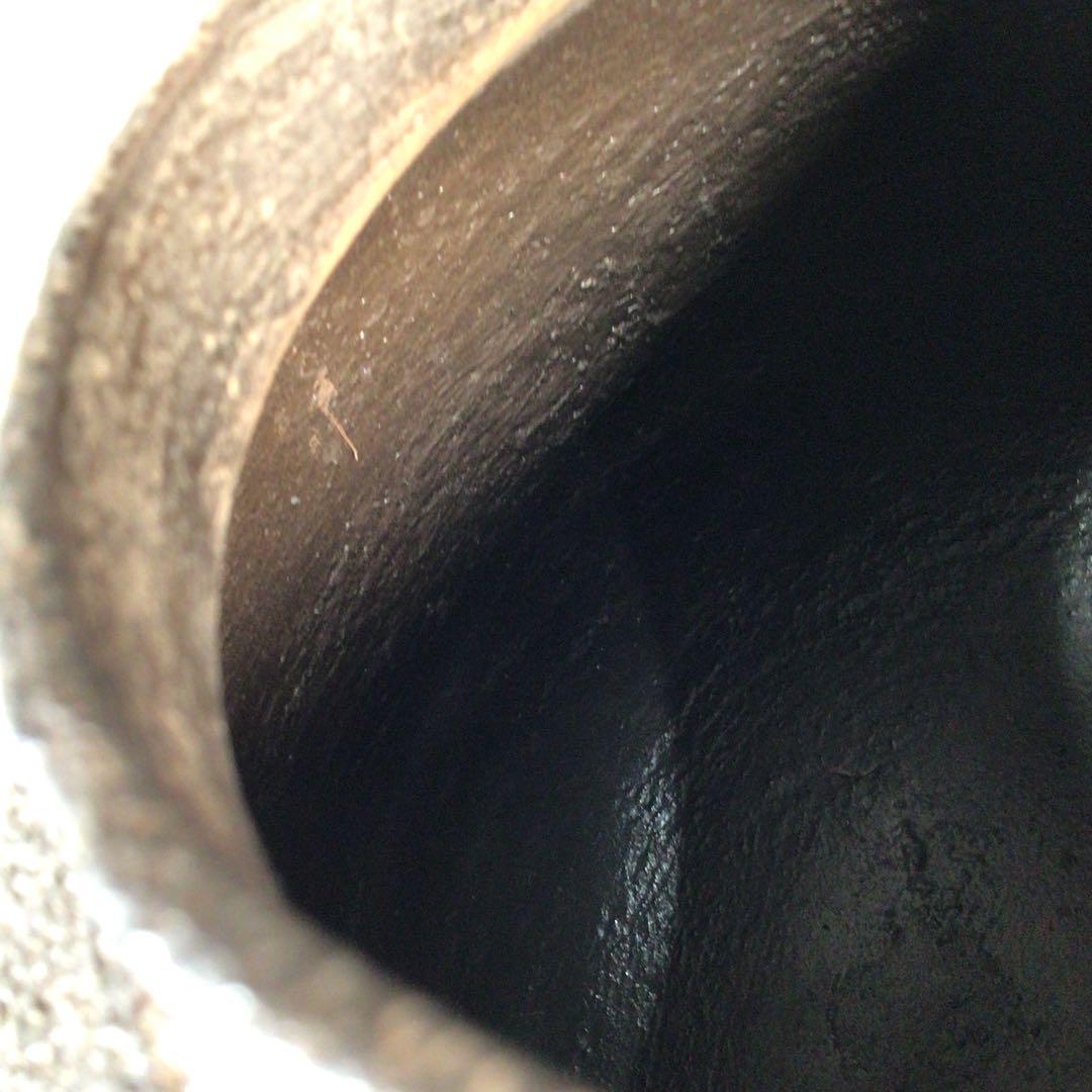 Ｍ６６２　茶釜　『釜師　門脇喜平造』『斑紫銅蓋』『真形釜』　共箱　茶道具