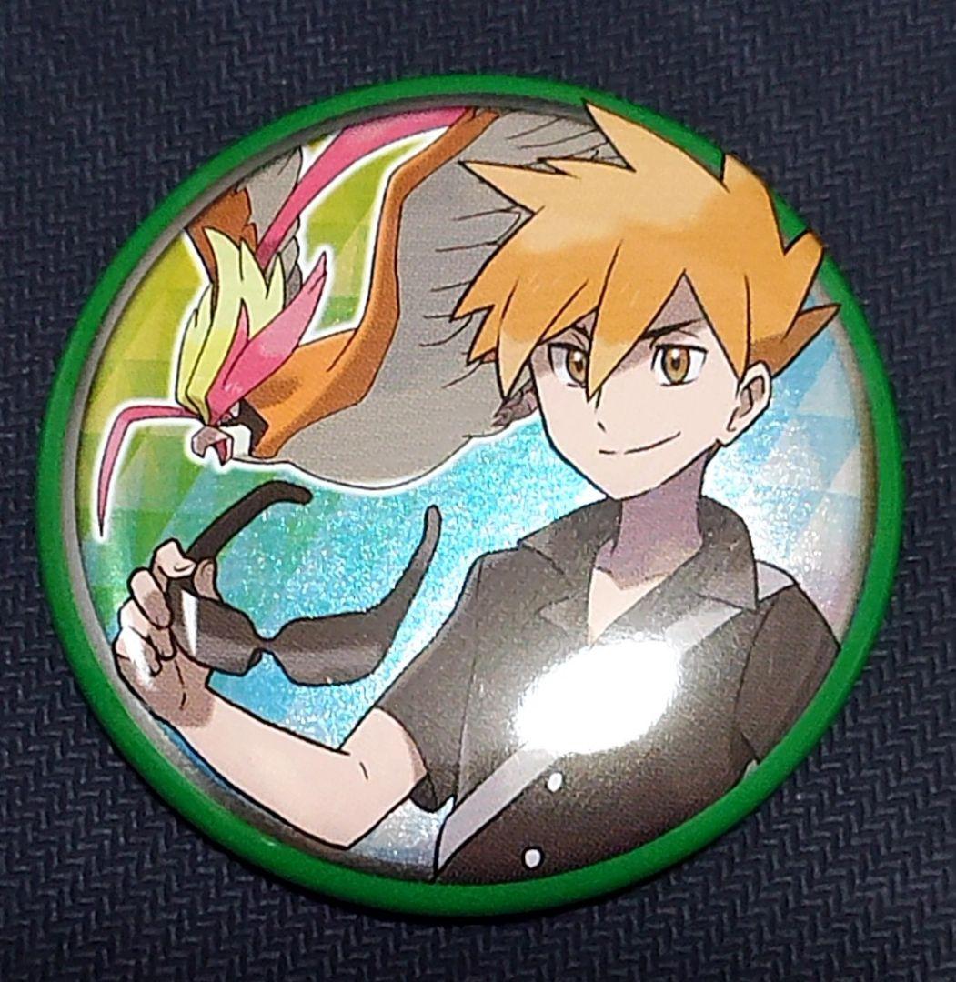 ポケモン 缶バッジコレクション アローラ グリーン＆メガピジョット