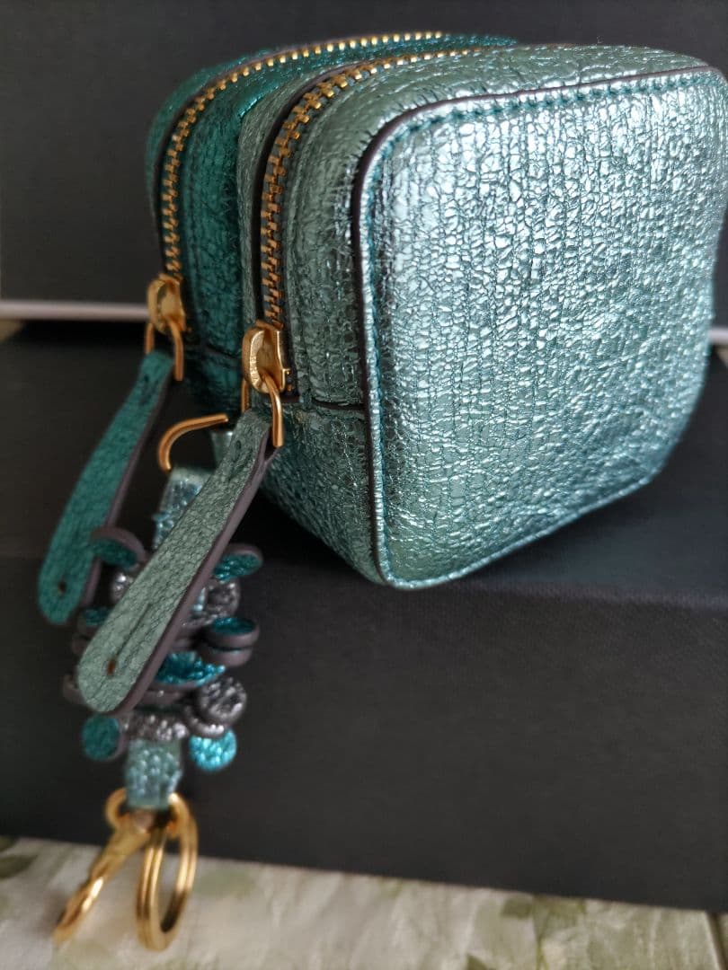 新品未使用アニヤハインドマーチ　ケース　ミニバッグ　チャーム　キーホルダー