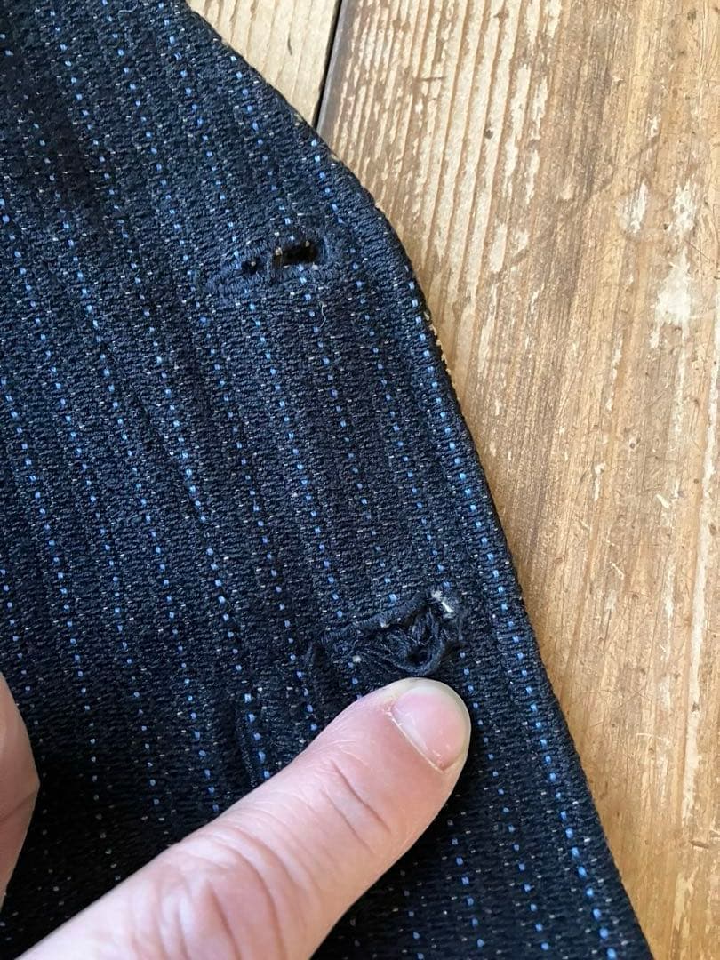 ANATOMICA アナトミカ ベスト ジレ ストライプ柄 XS フランス製