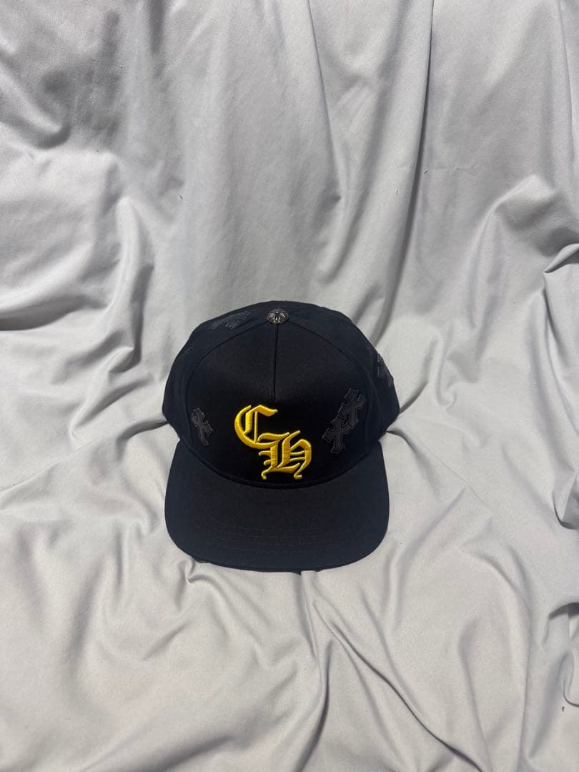 CHROME HEARTS 黒のベースボールキャップ CHROME HEARTS（クロムハーツ） 【中古】 ベースボールキャップ