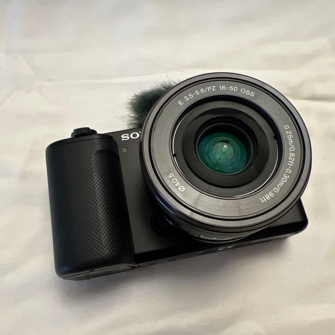 撮影少なめ】Sony ZV-E10 ミラーレス一眼セット＋グリップ カメラ