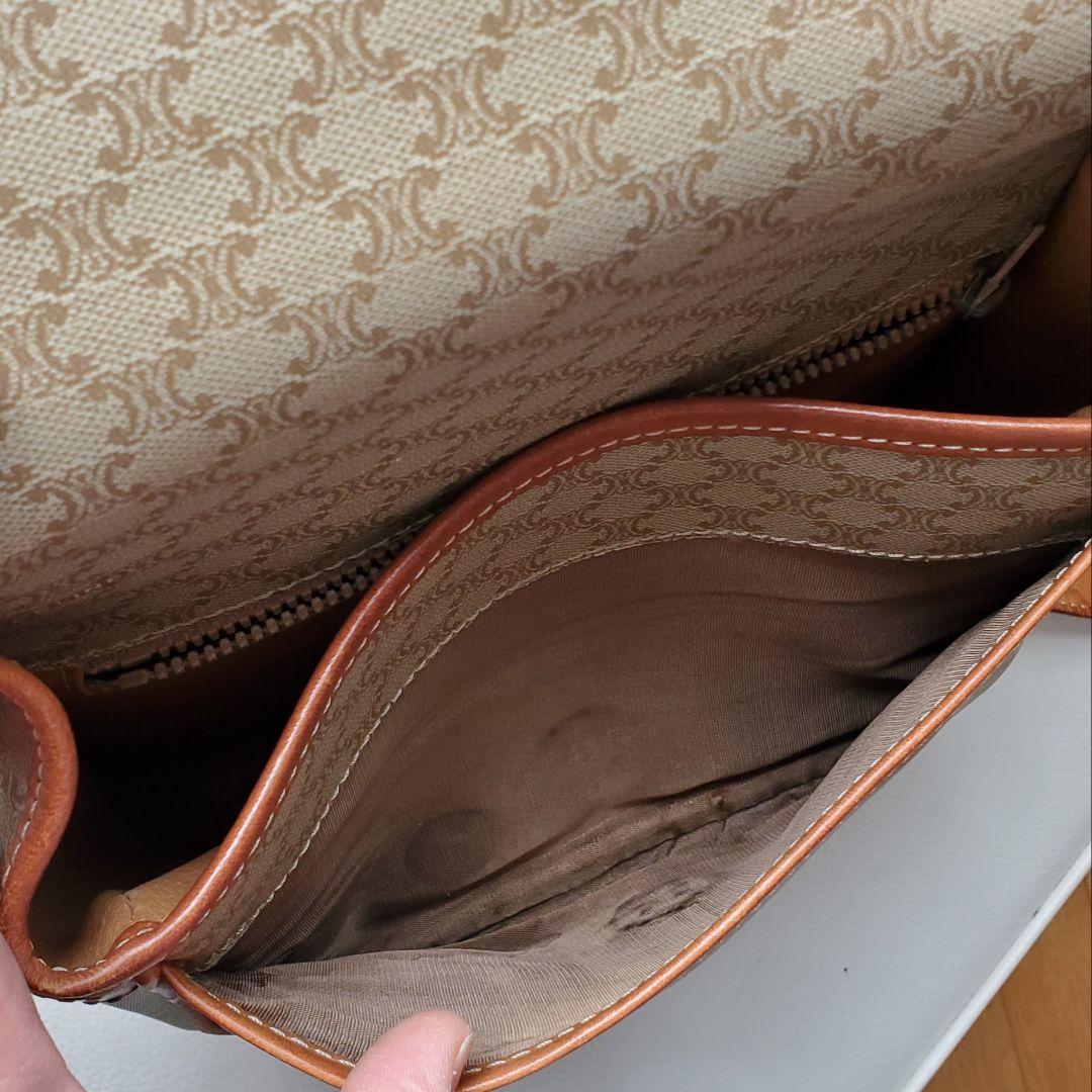 【CELINE】ショルダーバック マカダム PVC トリオンフ オールドセリーヌ