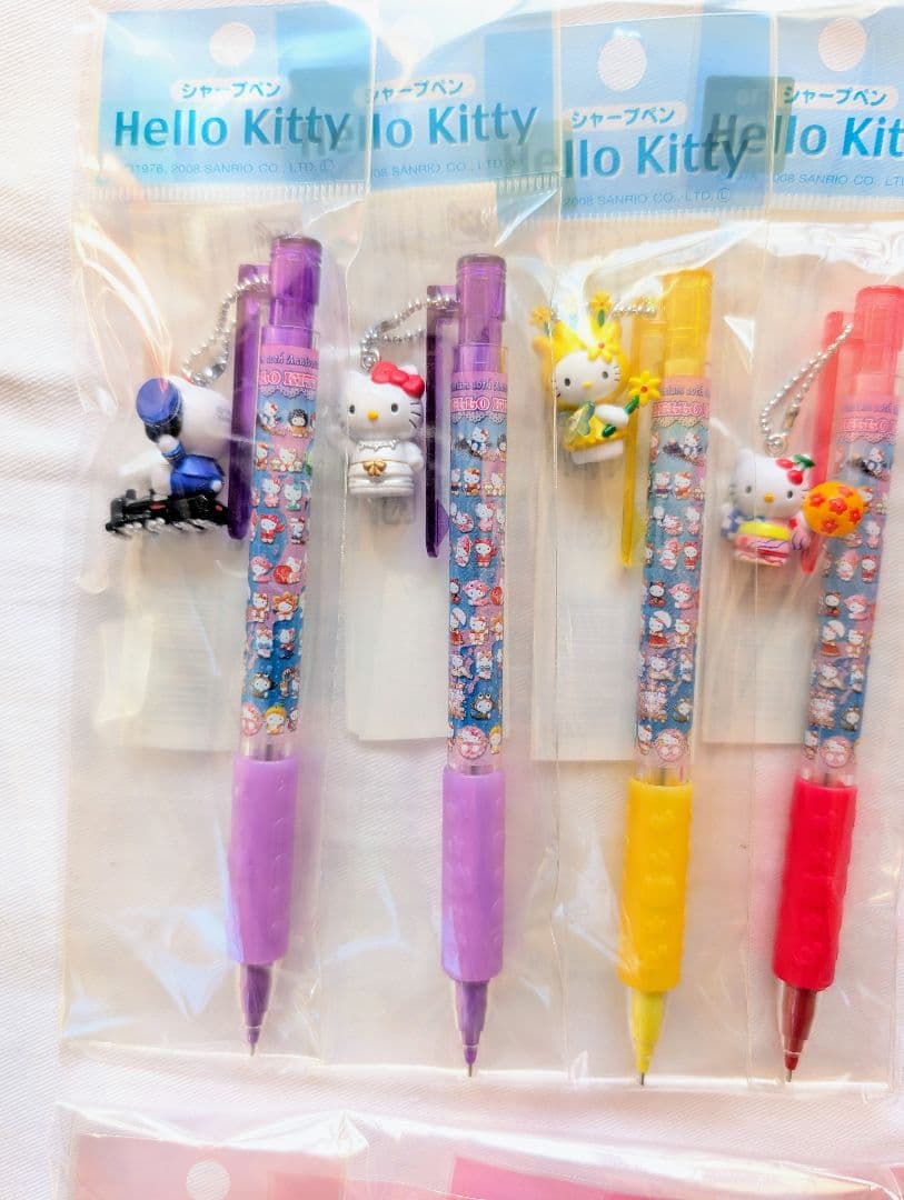 サンリオ ハローキティ ご当地キティ シャープペン ボールペン 合計45本