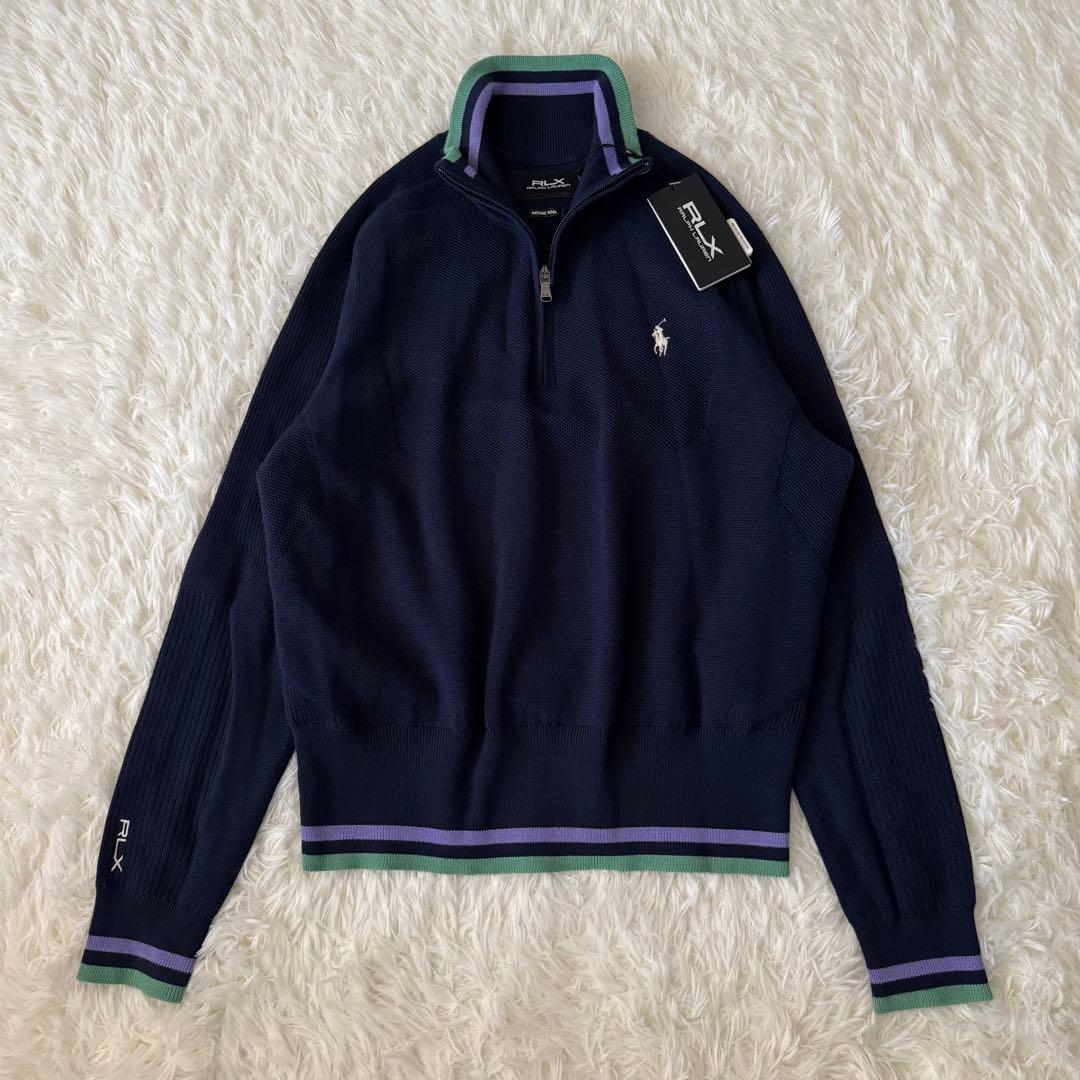 新品タグ付き✨RLX ラルフローレン 24AW 現行QR レディース S ポニー