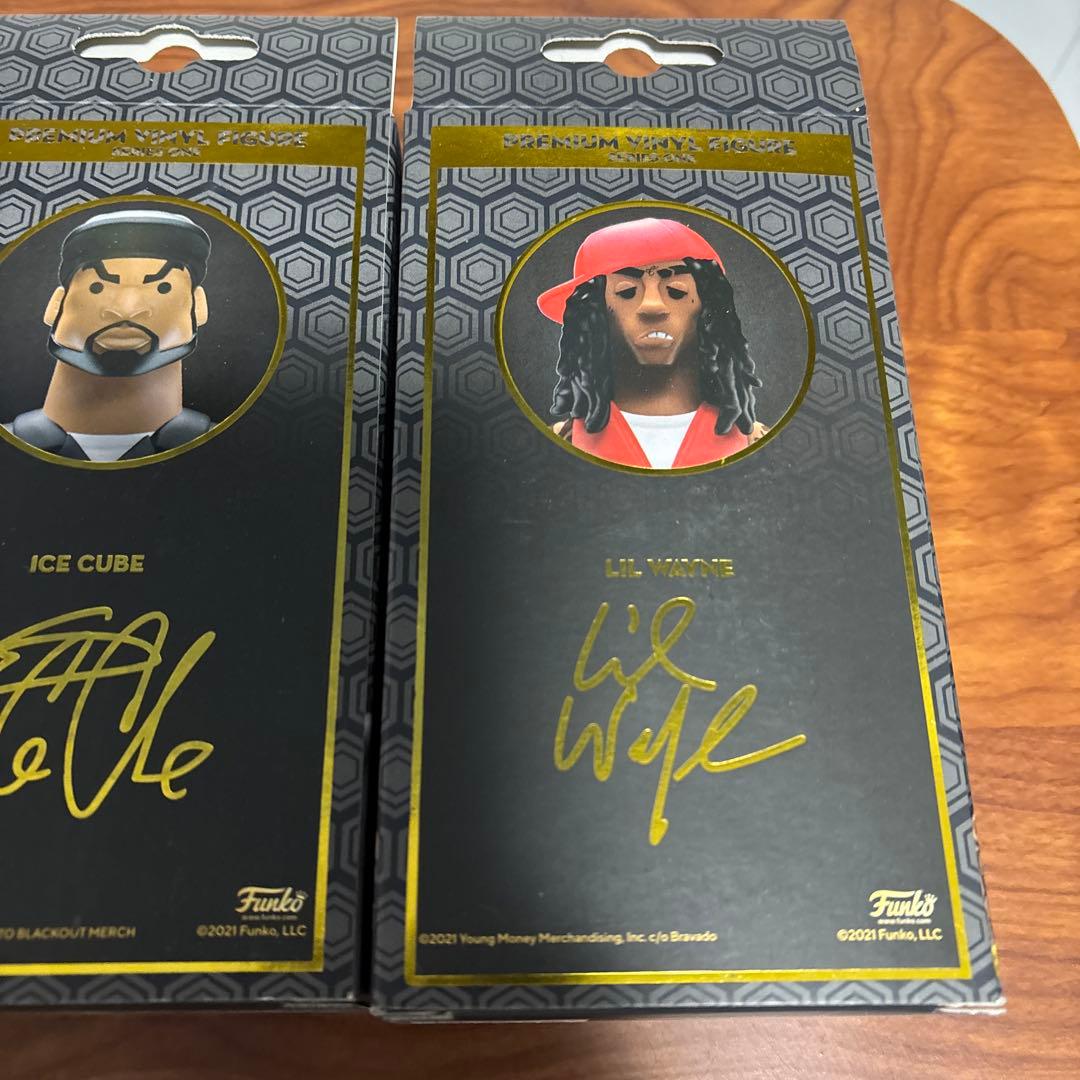 Funko製　TUPAC ICE CUBE LIL WAYNEフィギュア　未開封