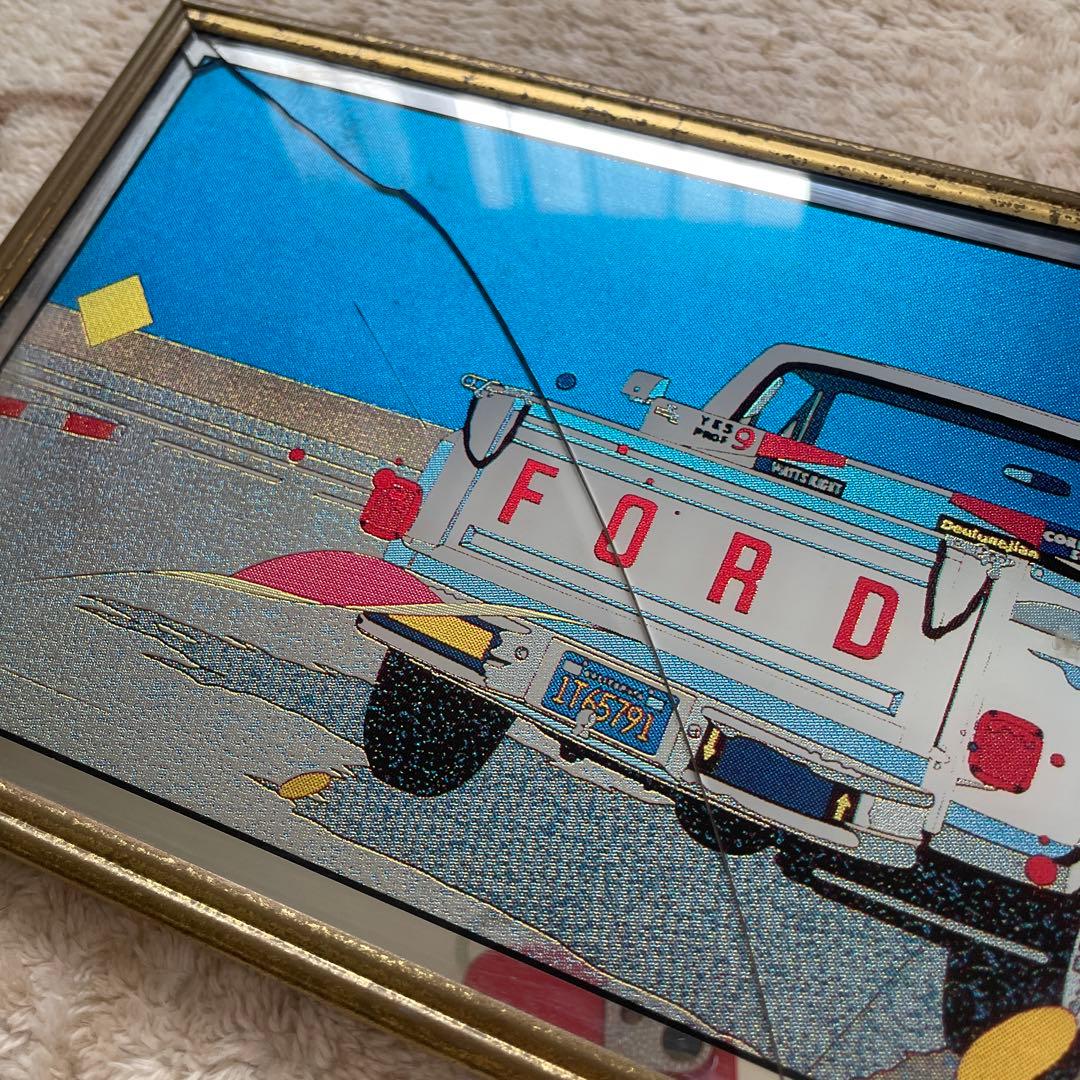 当時モノ 希少】EIZIN SUZUKI 鈴木英人 インテリア ミラー