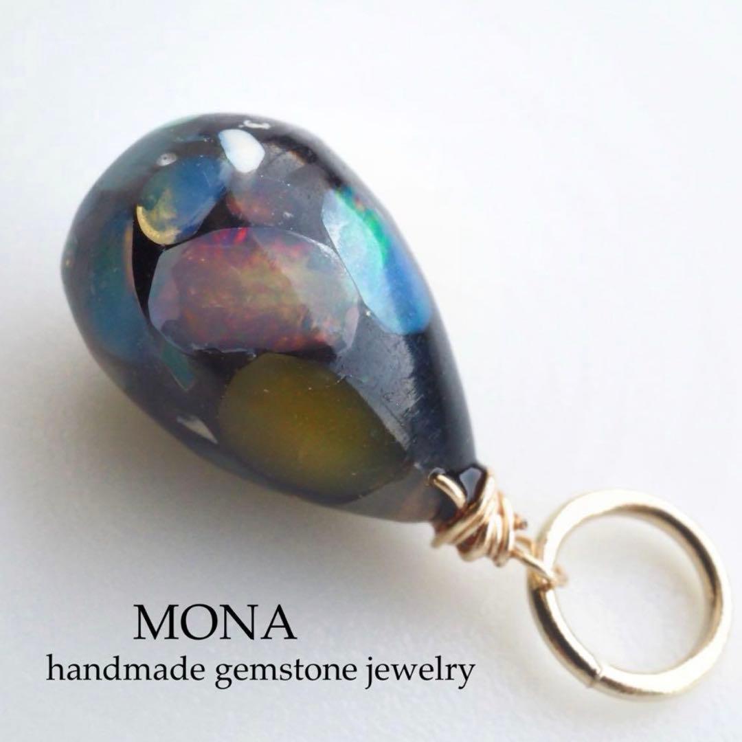 【Ruby】ブラジル産ルチルクォーツのゴムブレスレット