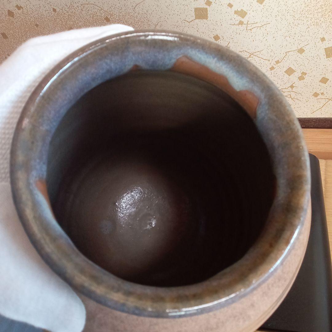 64 昭和レトロ 陶器・磁器シリーズ」土師窯 花壺