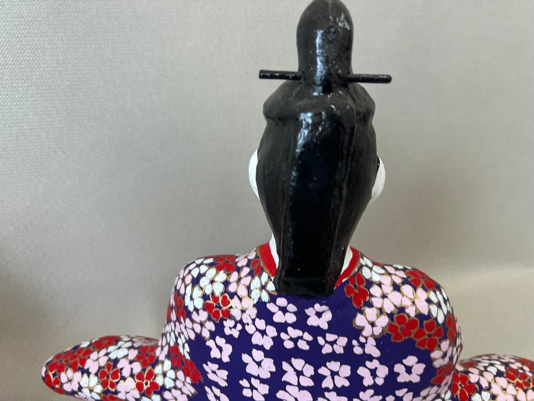 希少作品 信州中野土人形土びな 六代目 奈良由起夫 雛人形