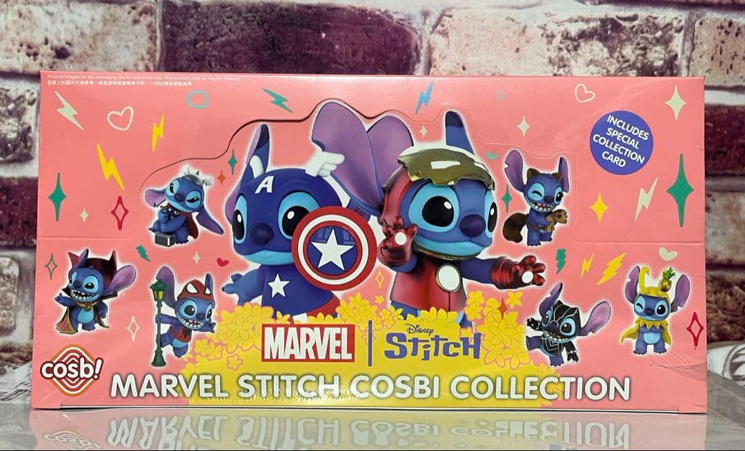 cosbi MARVEL×STITCH BOX 未開封シュリンク付き 公式正規品