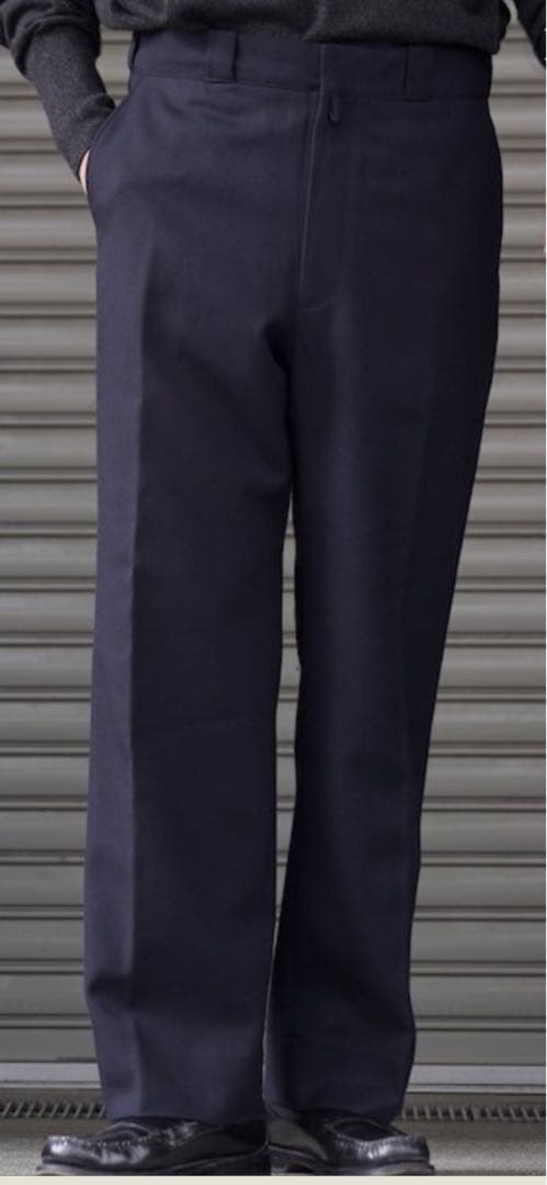 comoliウールサージパンツサイズ2