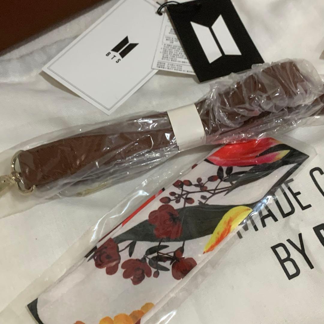 【公式・新品未使用】BTS V ボストンバッグ MUTE BOSTON BAG