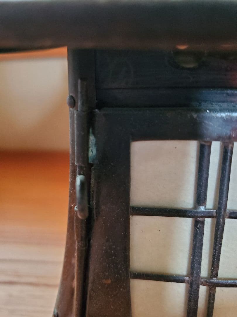 灯籠 銅製 年代物 アンティーク 美品 骨董品 No.2