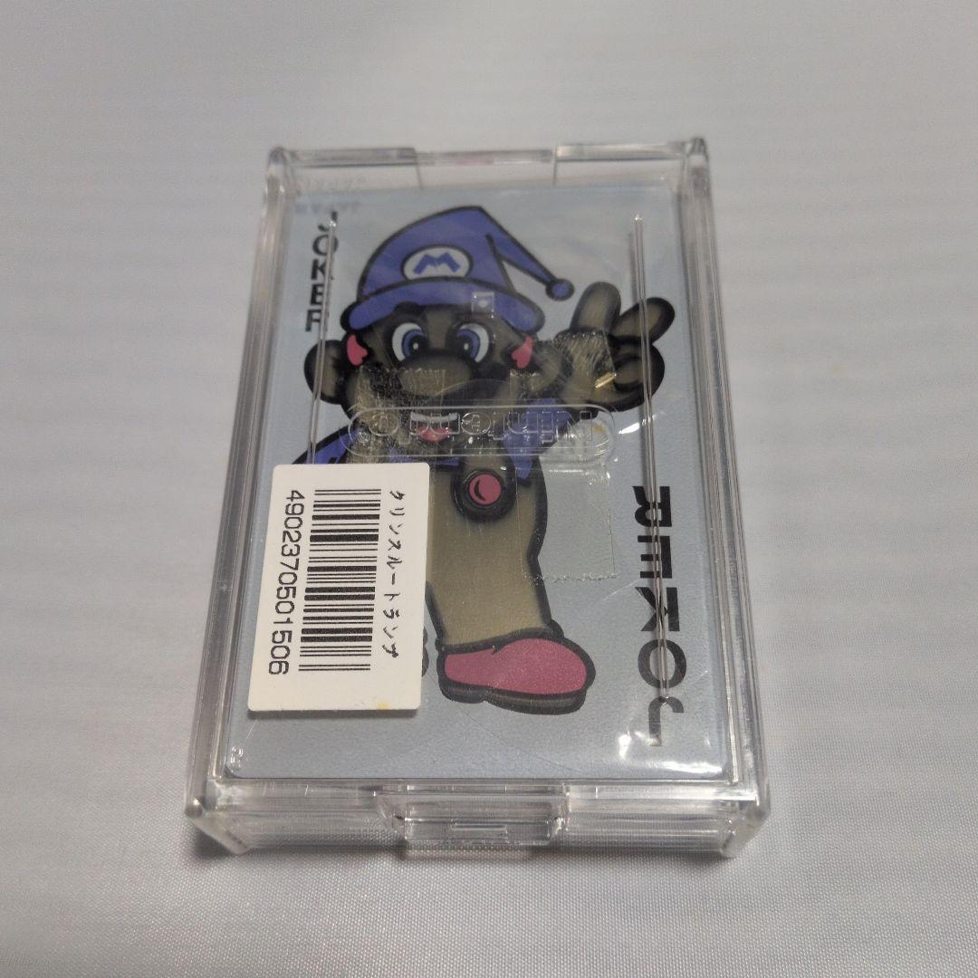 Nintendo マリオ クリンスルー トランプ 3点セット 未使用