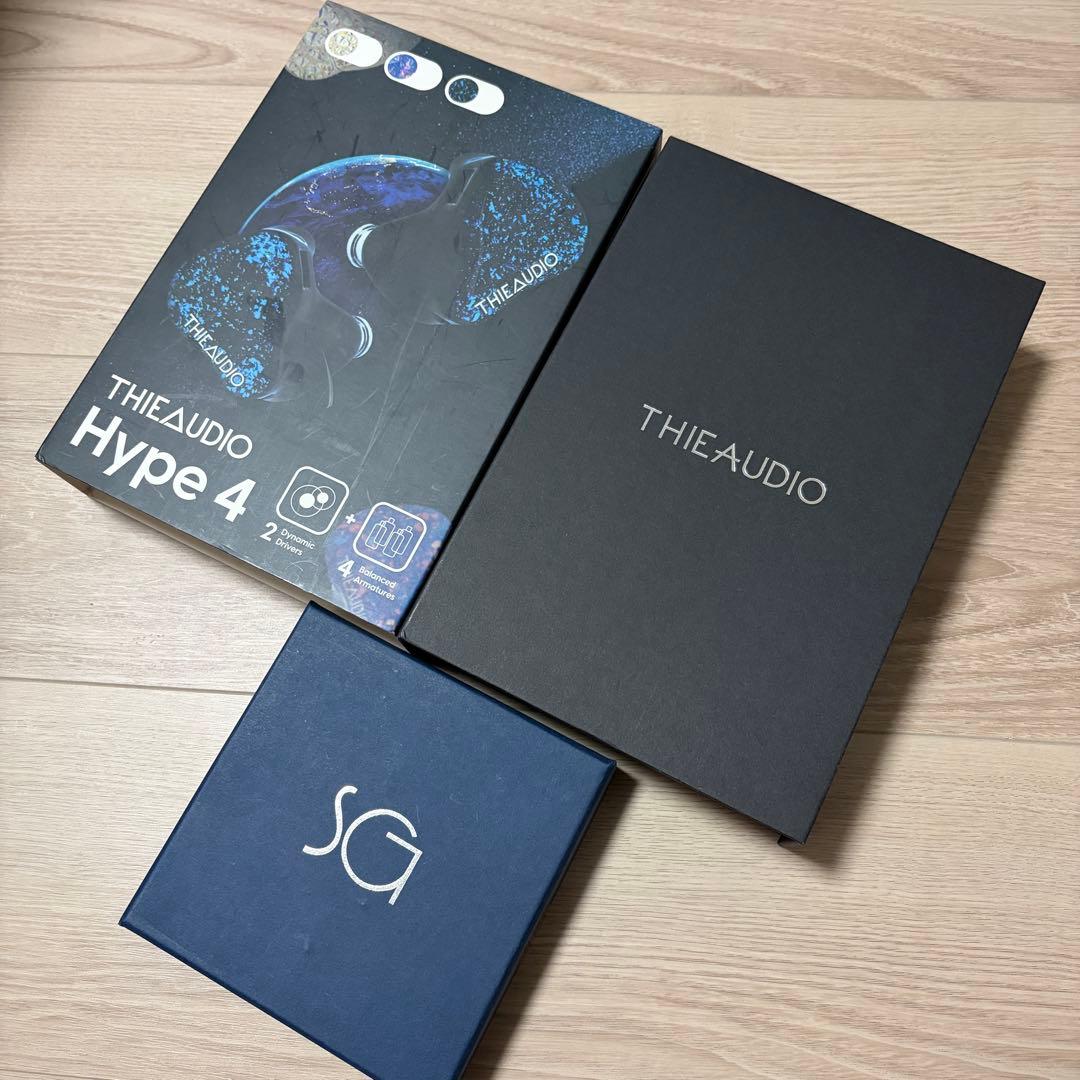 イヤホン THIEAUDIO Hype4 & SoundsGood Hyle 4.4mm