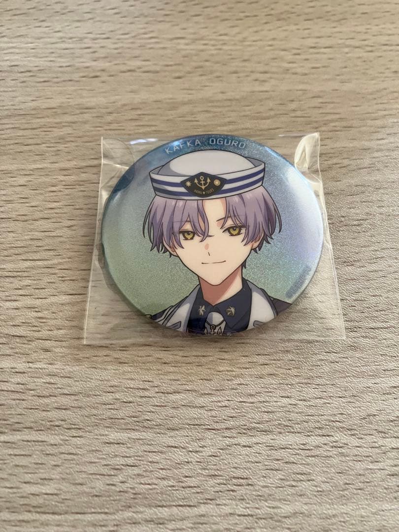 エイトリ 18trip 可不可 大黒可不可 缶バッジ ハマメグリ - メルカリ