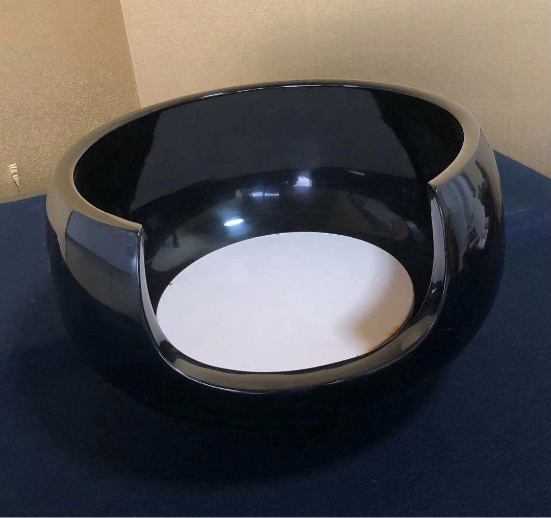 中古品】茶道具 短檠(タンケイ) 和楽造 夜咄 雀瓦 青楽（紙箱） 茶道具