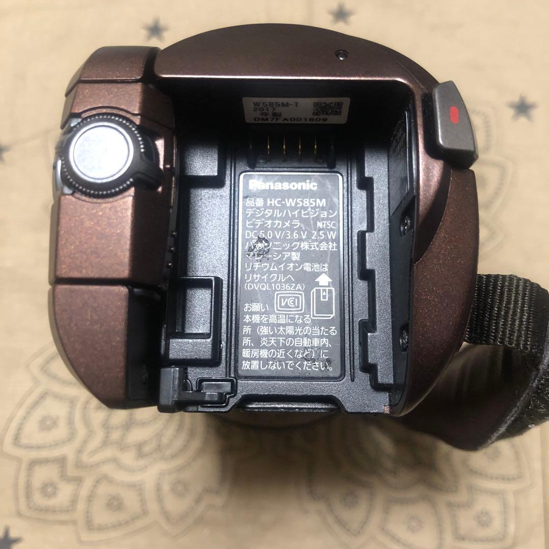 美品 Panasonic HC-W585M Wi-Fi搭載 ビデオカメラ