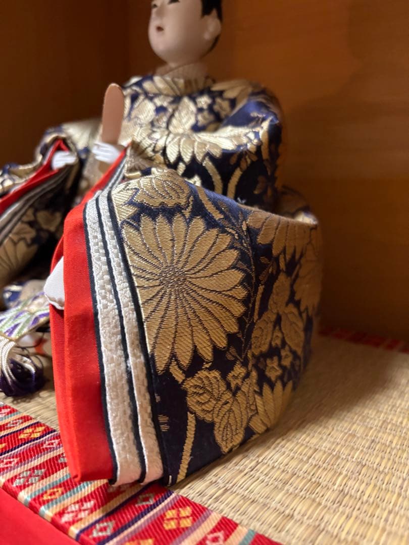 お雛様　木箱入り　時代もの